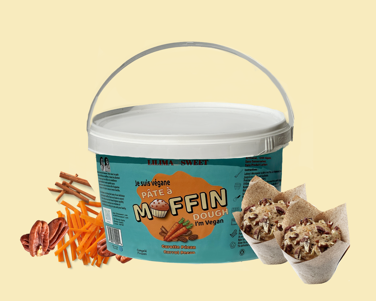 Carrot& Pecan Bulk